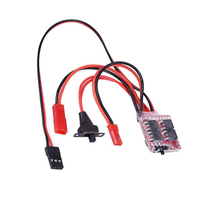 20A 30A 3-9.4V Brushed ESC RC Car Boat Electronic Motor Speed Controller w/ Brak