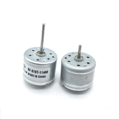 RF-310T-11400 Long Axis for Fan/hand Crank Generator Motor Micro DC Motor Toy Model Accessories