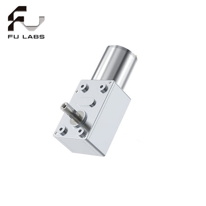 JGY370 DC Gear Motor 6RPM~150RPM 12V Single High Torque Speed Reducer Metal Worm Geared Box Motors Reversible Low Speed Worm