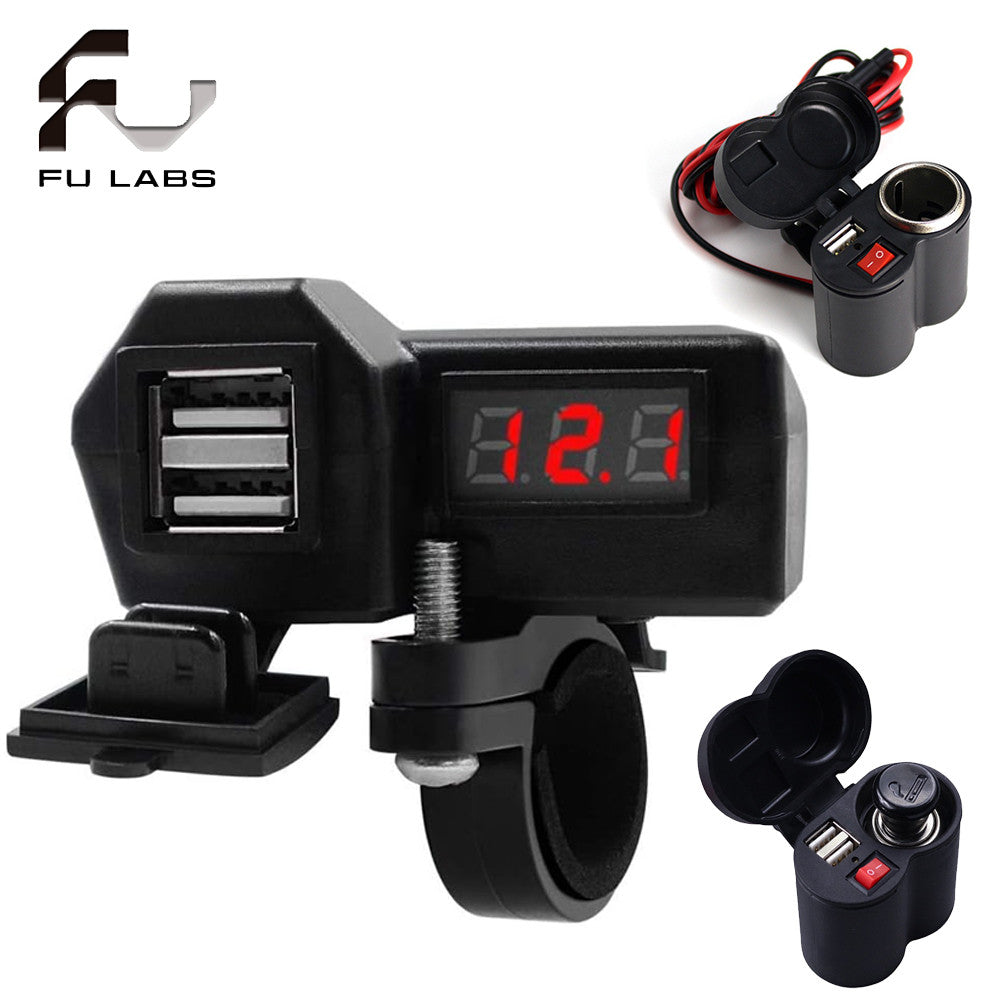 5V2A Small Motorcycle Telescope type Charger Waterproof USB Motor Charger