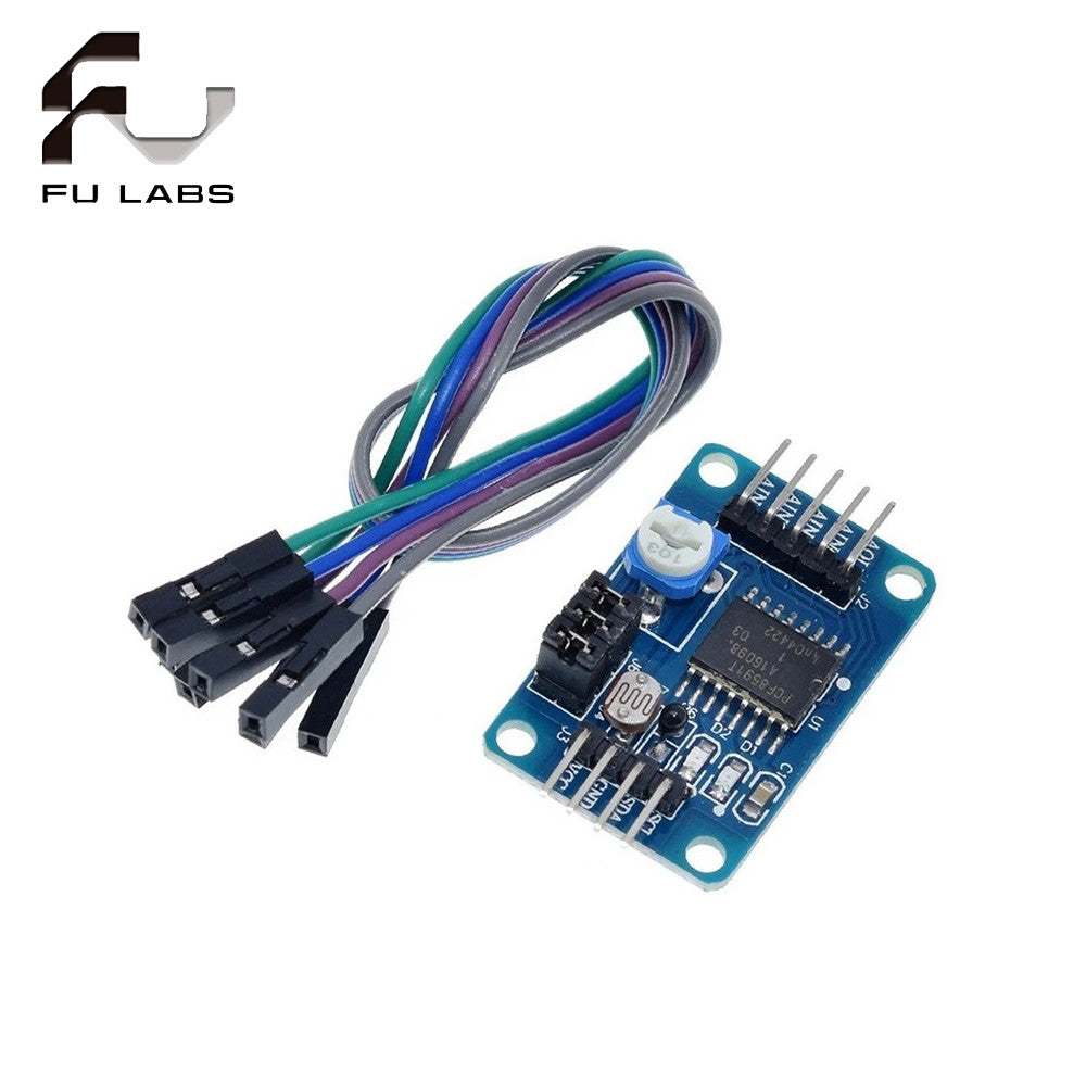 Fulabs PCF8591 AD / DA Conversion of to Digital /Digital-to- Converter Module Temperature Illumination / With Cable