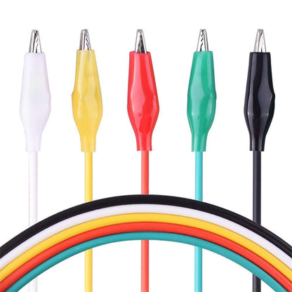 50cm Large medium small Alligator Clips Double ended Crocodile Clips Cable Wire Testing