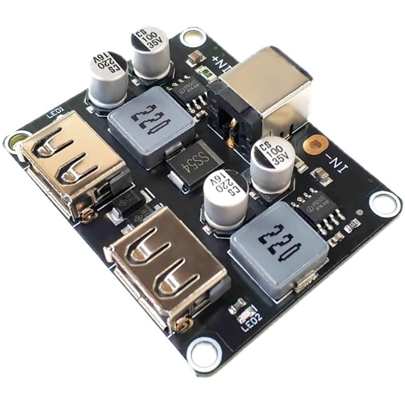 1/2/4Channel QC3.0 QC2.0 USB DC-DC Buck Converter Charging Step Down Module 6-32V 9V 12V 24V to Fast Quick Charger Circuit Board 5V