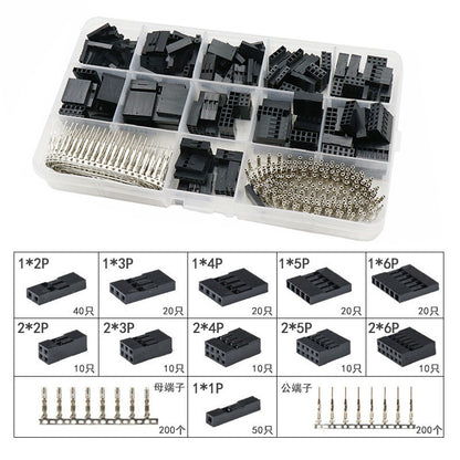 Dupont Connector 2.54mm, Dupont Cable Jumper Wire Pin Header Housing Kit 620pcs 310pcs