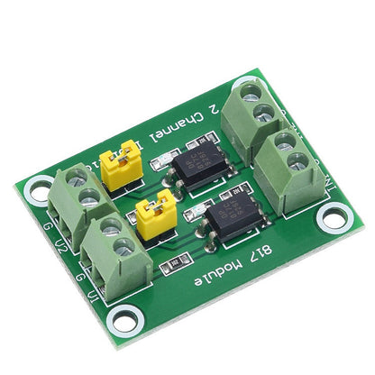 1pcs PC817 Optocoupler Isolation Board Voltage Converter Adapter Module 3.6-30V Driver Photoelectric Isolated Module
