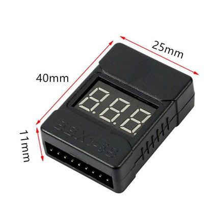 Fulabs HotRc BX100 Lipo Battery Voltage Tester with Dual Speakers