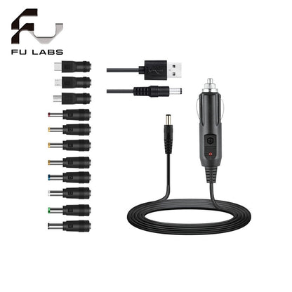 Fulabs DC 5.5X 2.1 MM Female Socket Adapter Connectors to Male Jack Plug Power Adaptor 8 pcs set