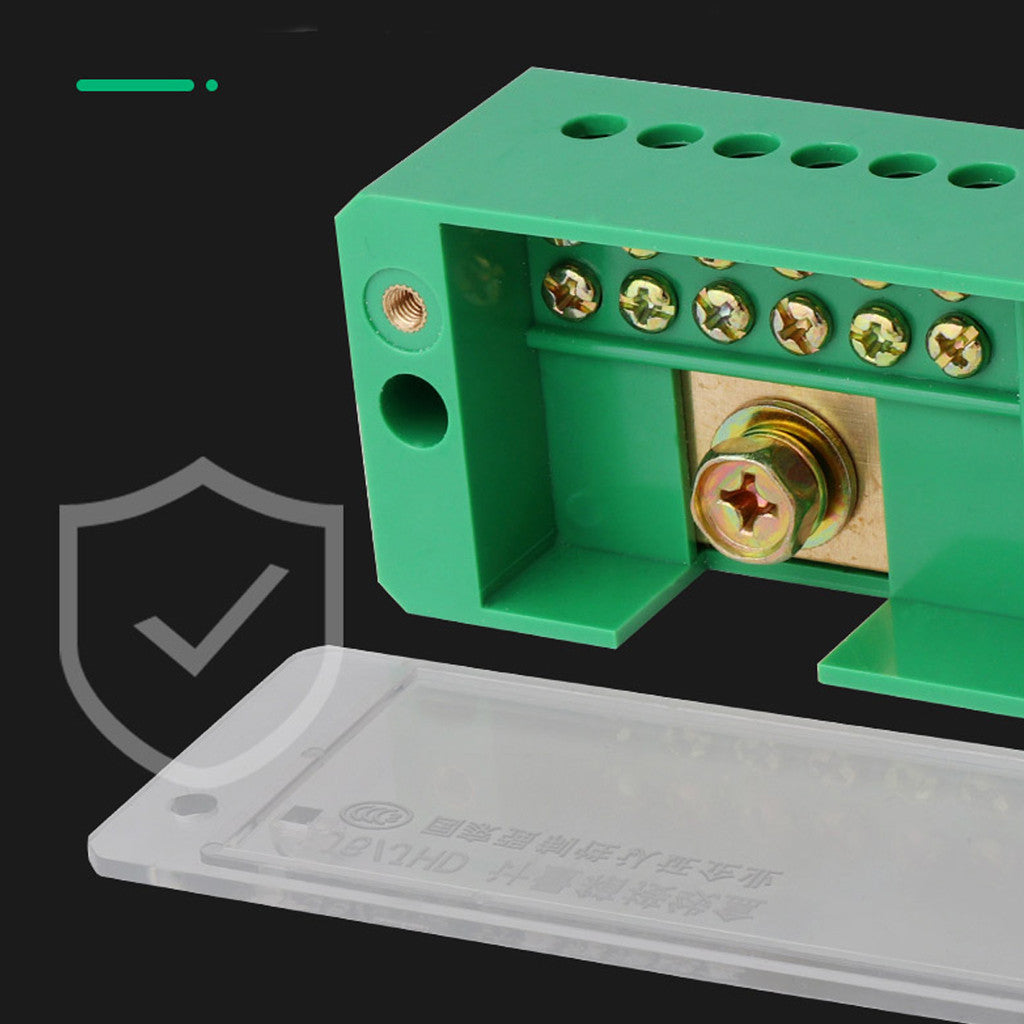 FJ6/JHD 2 IN 4/6/8/12/18 Out Wire Terminal Box Connector Block Household Junction Box Distribution Box Block Wire Connector