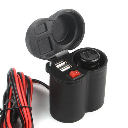 5V2A Small Motorcycle Telescope type Charger Waterproof USB Motor Charger