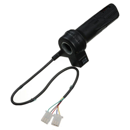 E-Bike Twist Throttle Universal Electric Scooter Parts Speed Handlebar Throttle 12V 24V Electric Twist Throttles 36V 48V Cycling Throttle Grip