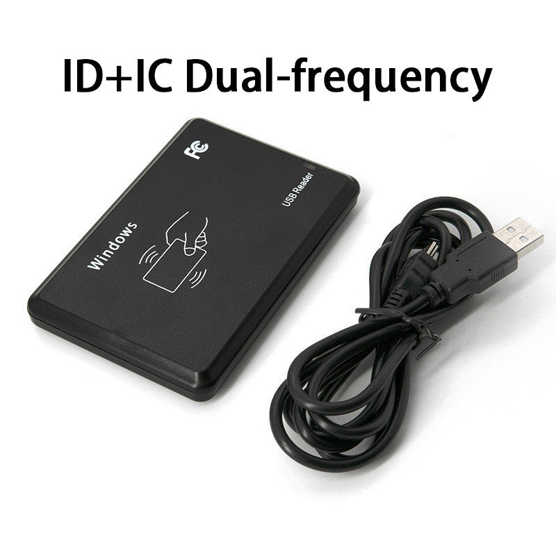 Smart Contactless RFID ID IC Card Reader 13.56Mhz 125Khz USB Proximity Sensor