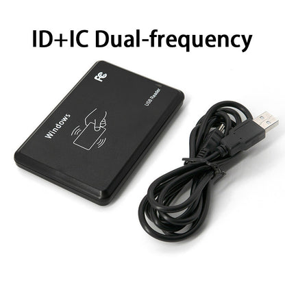 Smart Contactless RFID ID IC Card Reader 13.56Mhz 125Khz USB Proximity Sensor