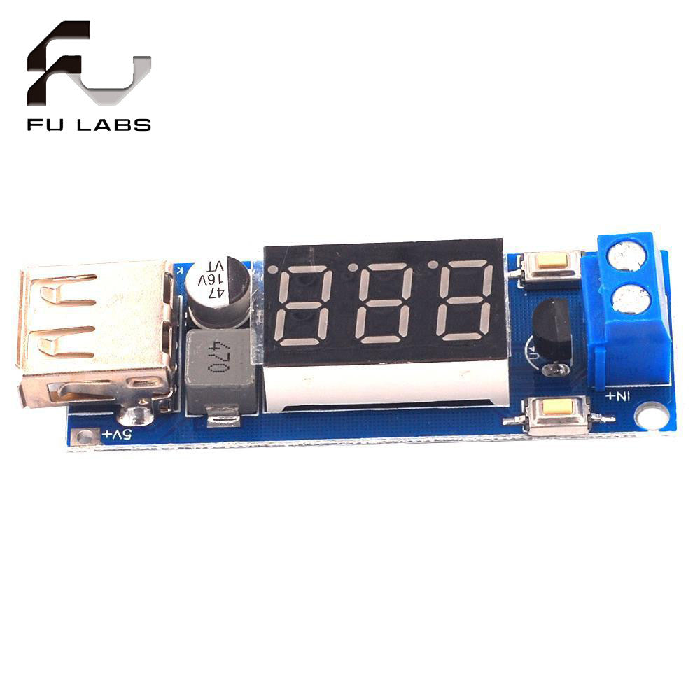 USB LED Buck Converter DC-DC 4.5-40V To 5V 2A