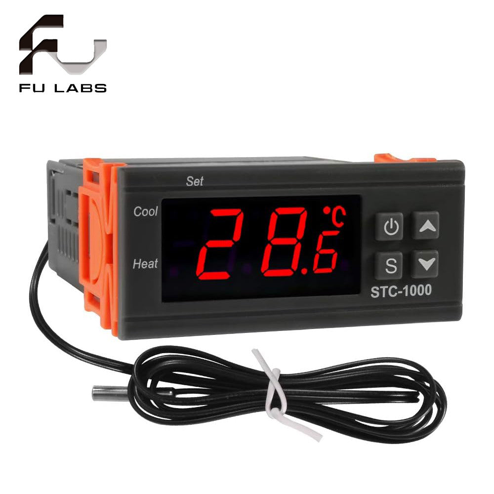 220V Digital STC-1000 Temperature Controller Thermostat Sensor