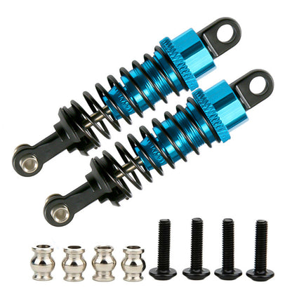2Pcs Aluminum Shock Absorber Assembled For 1/18 WLtoys A959 RC Car A969 A979 K929 A949-55 Upgrade Parts