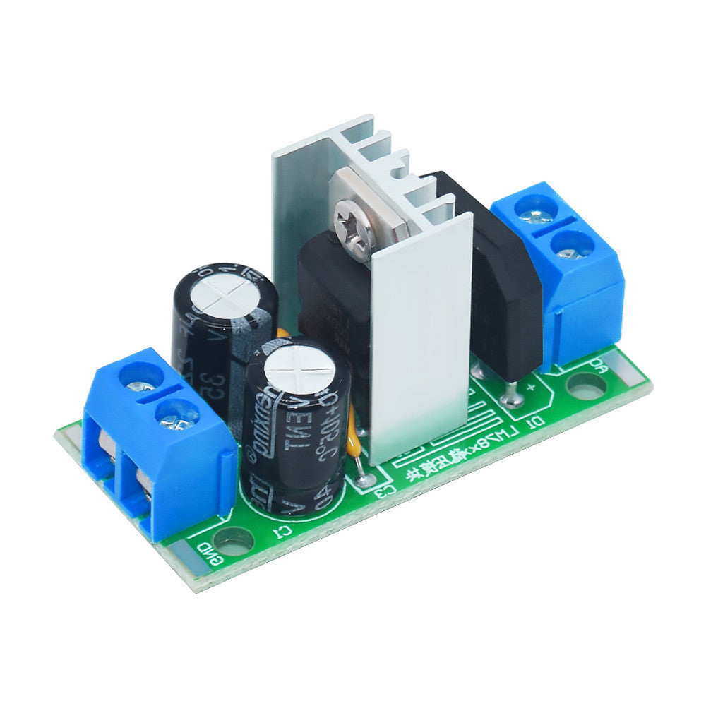 1pcs LM7805 LM7812 DC/AC Three Terminal Voltage Regulator Power Supply Module 5V 9V 12V Output Max 1.2A L7805 L7812
