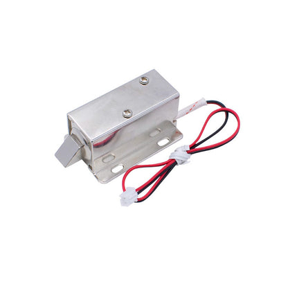 Solenoid Lock 12V DC Practical Safety Electromagnetic Solenoid Lock for Cabinet Door Drawer