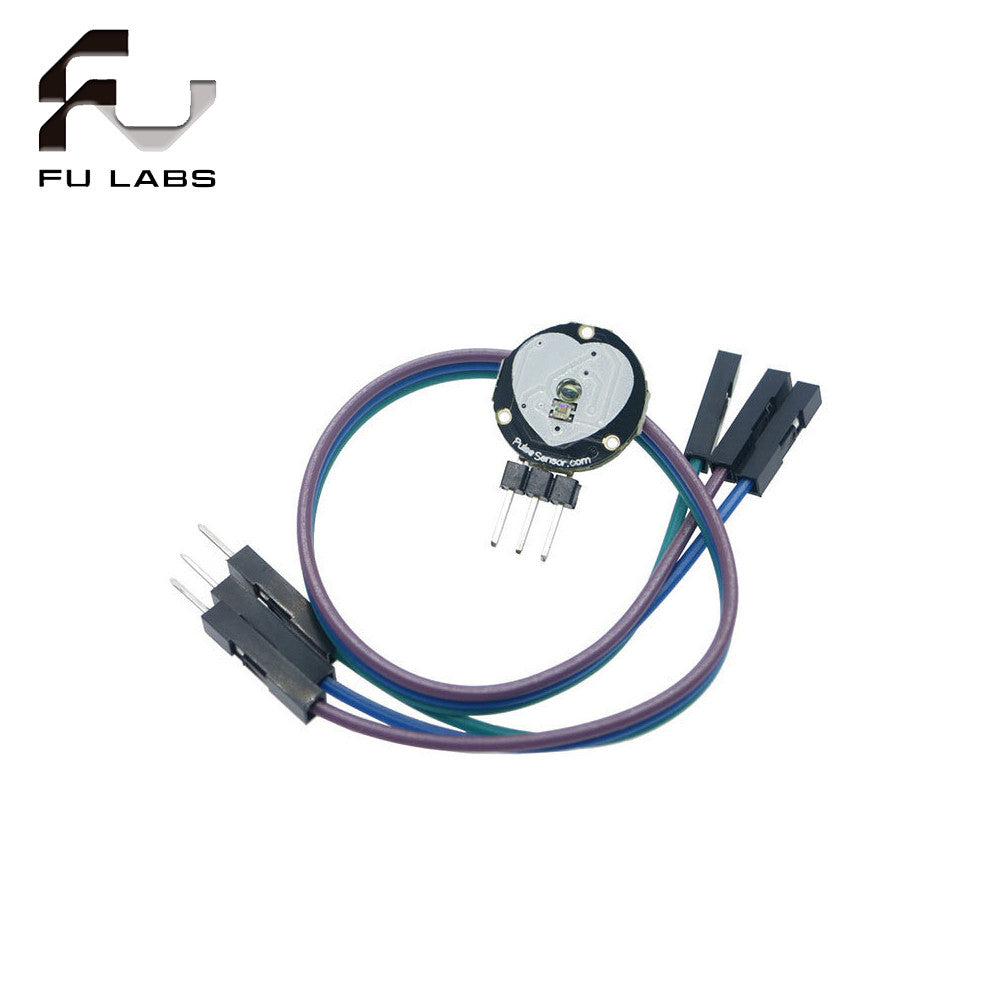 Pulse and Heart Rate Sensor Module Wearable Portable Pulse Sensor For DIY Experience