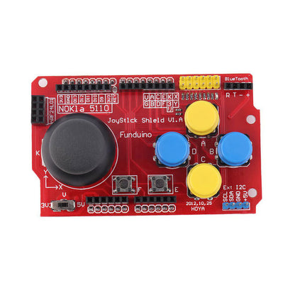 1pcs Joystick Shield for Arduino Expansion Board Analog Keyboard and Mouse Function