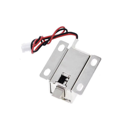 Solenoid Lock 12V DC Practical Safety Electromagnetic Solenoid Lock for Cabinet Door Drawer