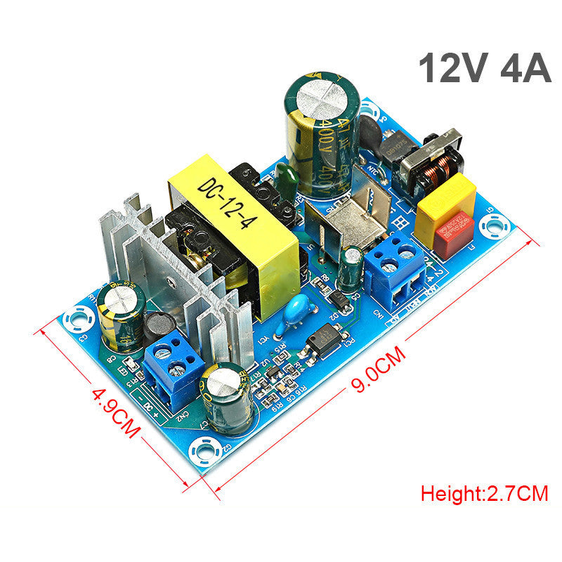 1pcs AC100-240V to DC 12V 4A 6A 8A 13A Power Supply Module Board Switch AC-DC Switch Power For adapter