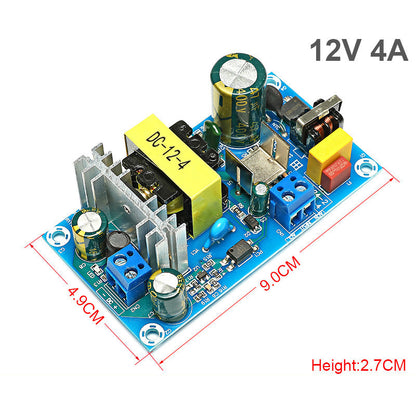 1pcs AC100-240V to DC 12V 4A 6A 8A 13A Power Supply Module Board Switch AC-DC Switch Power For adapter