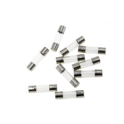 10Pcs 5x20mm 6x30mm Glass Tube Fuse Kit 250V 0.1A 0.2A 0.5A 0.8A 1A 2A 2.5A 3A 4A 5A 6.3A 7A 8A 10A 12A 15A 20A 30A AMP Circuit Fast Blow Fuses