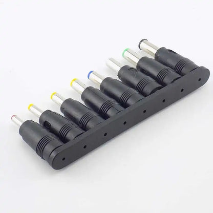 Fulabs DC 5.5X 2.1 MM Female Socket Adapter Connectors to Male Jack Plug Power Adaptor 8 pcs set