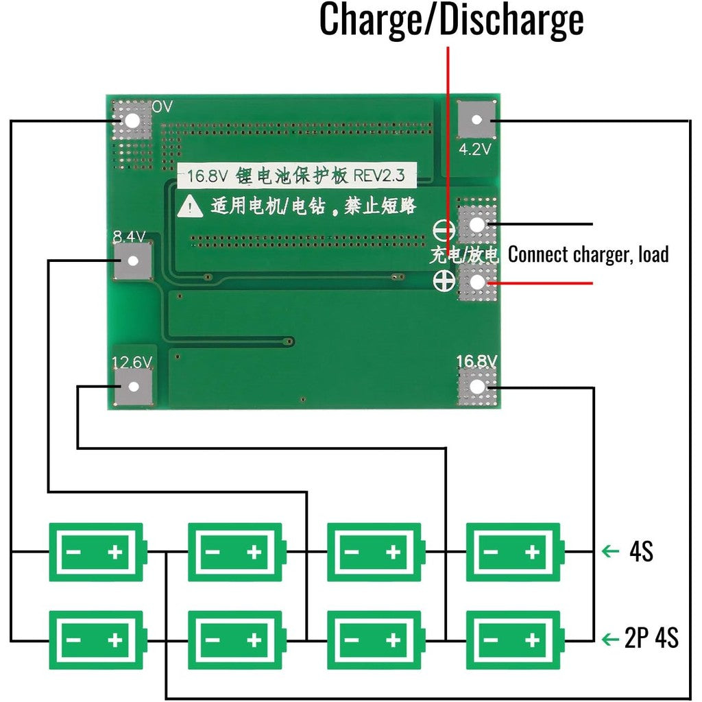 3S/4S 40A 60A Li-ion Lithium Battery Charger Protection Board 18650 BMS For Drill Motor 11.1V 12.6V/14.8V 16.8V Enhance/Balance
