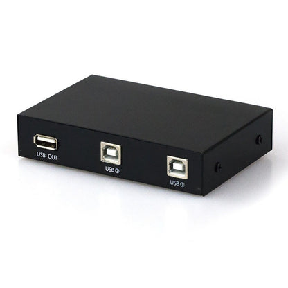 Mini 4 Ports 2Ports USB Printer Scanner Sharing Share Switch Splitter Box Hub