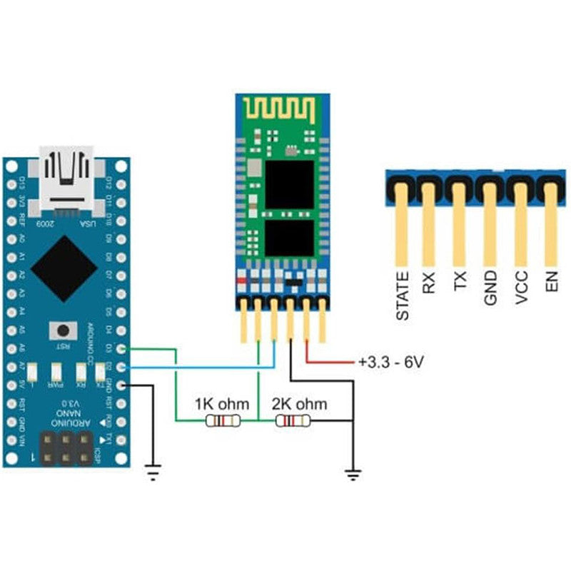 Bluetooth Hc-05 Hc 05 Hc-06 06 Transceiver Rf Wireless Slave Module Rs232 / TTL Compatible board &Original board