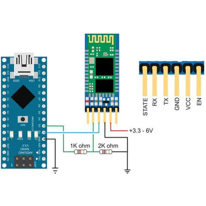 Bluetooth Hc-05 Hc 05 Hc-06 06 Transceiver Rf Wireless Slave Module Rs232 / TTL Compatible board &Original board