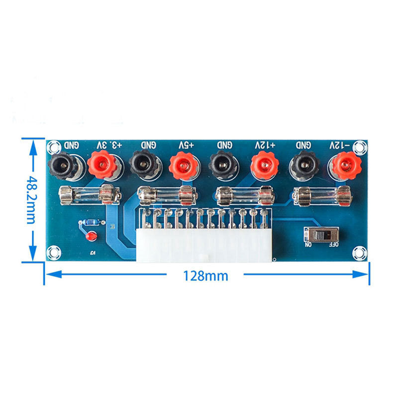 1pcs XH-M229 Desktop PC Power ATX Transfer Board Supply Power Module Precise 24Pin