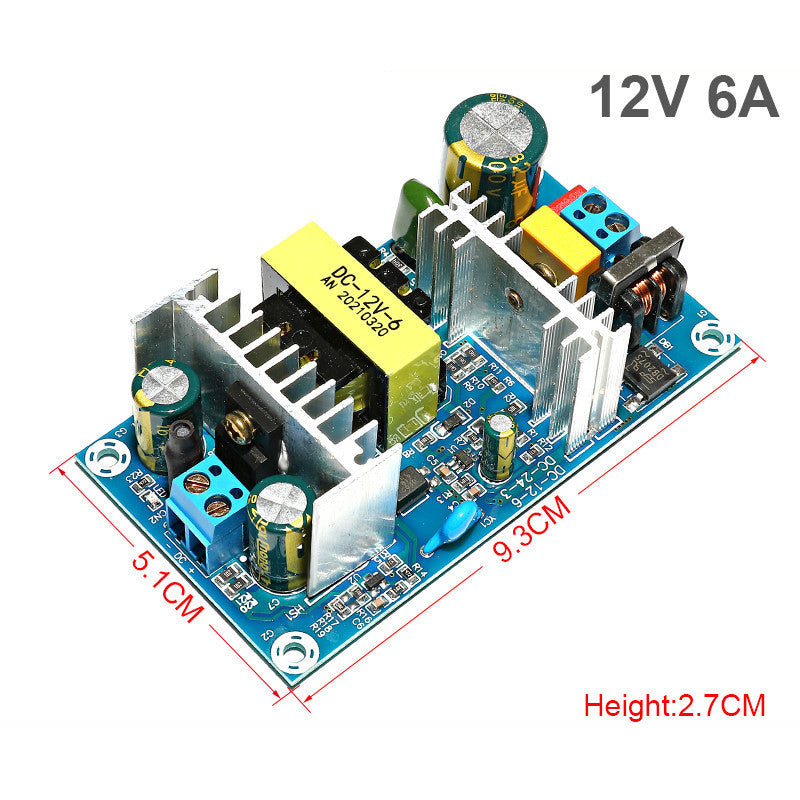 1pcs AC100-240V to DC 12V 4A 6A 8A 13A Power Supply Module Board Switch AC-DC Switch Power For adapter