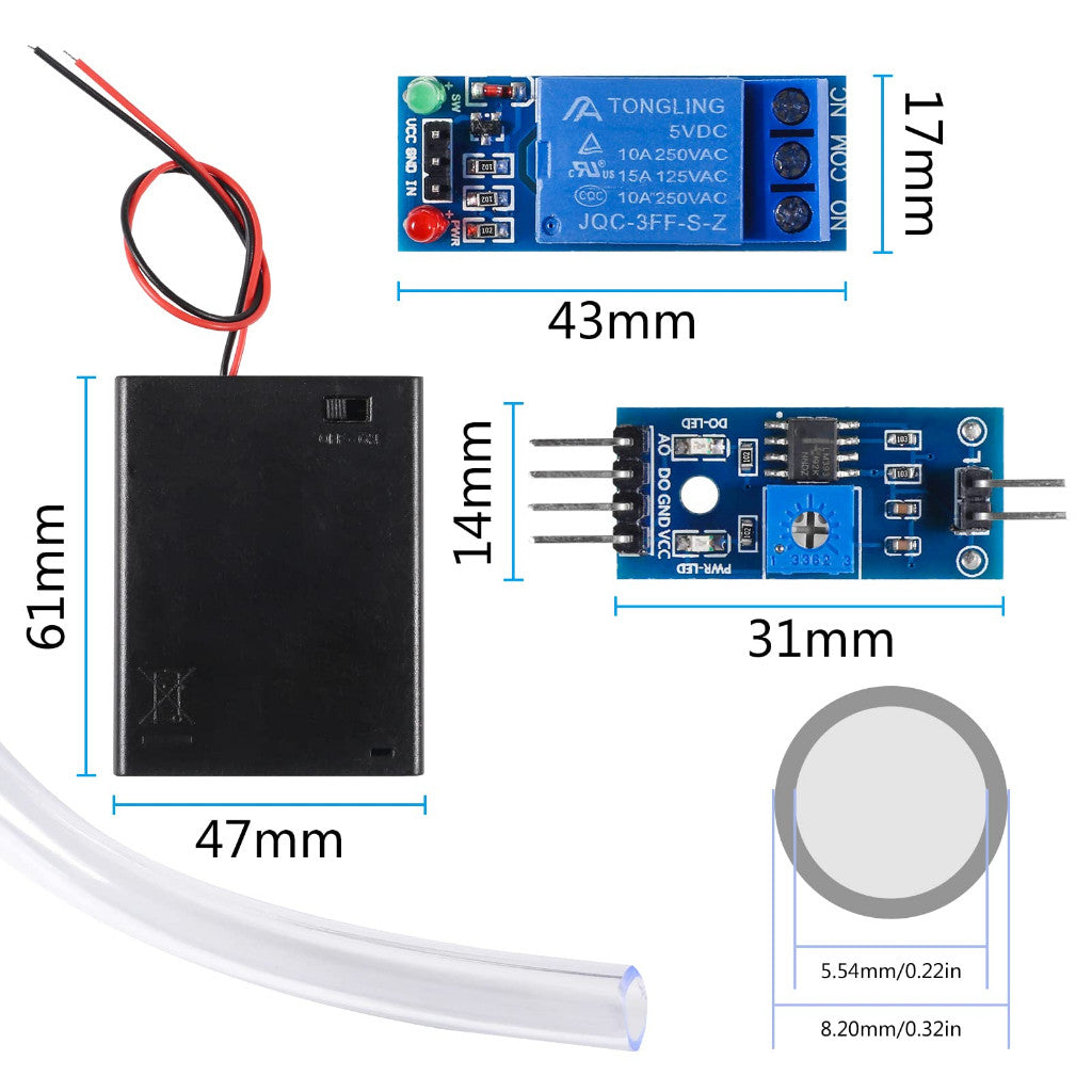 1pcs Automatic Watering System DIY Automatic Irrigation Module Kit Soil Moisture Sensor Garden Drip Kit