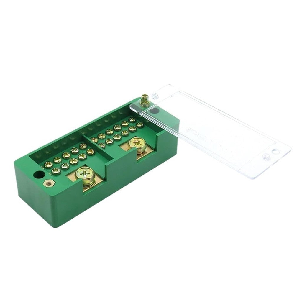 FJ6/JHD 2 IN 4/6/8/12/18 Out Wire Terminal Box Connector Block Household Junction Box Distribution Box Block Wire Connector