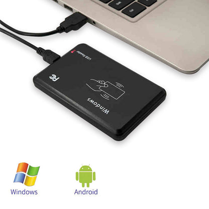Smart Contactless RFID ID IC Card Reader 13.56Mhz 125Khz USB Proximity Sensor