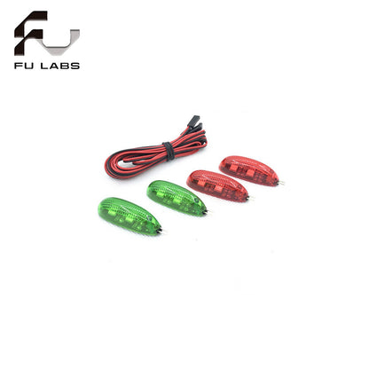 1pcs Intelligent Navigation Light V1 LED Red Green White Blue Wireless for Fixed wing FPV Racing Drone quadcopter LED