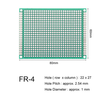 FR4 Universal Protoboard PCB - Double Sided