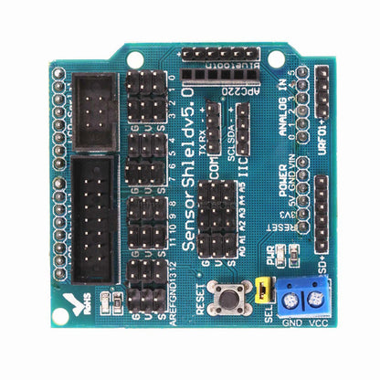 1pcs V5 0 Sensor Shield Expansion Board For Arduino Electronic Building Blocks Robot Accessories
