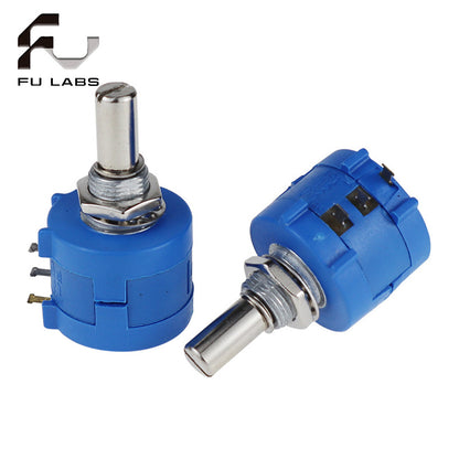 3590S Series resistance 1K 2K 5K 10K 50K 100K 100 200 500 ohm Potentiometer Adjustable Resistor 3590 102 202 502 103