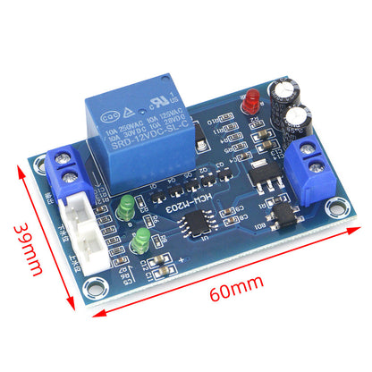 1pcs XH-M203 water level controller automatic water level controller water level switch level water pump controller 12V Relay Output