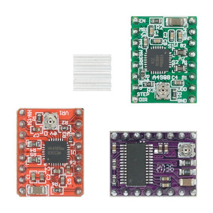 Stepper Motor Driver Stepstick A4988 Drv8825 With Heat Sink Carrier Reprap Ramps 3D Printer Parts & Accessories