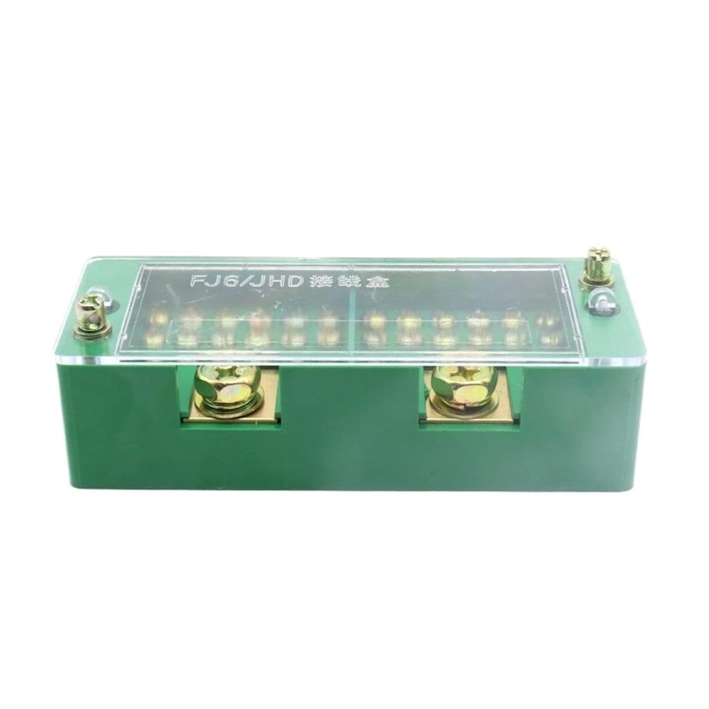 FJ6/JHD 2 IN 4/6/8/12/18 Out Wire Terminal Box Connector Block Household Junction Box Distribution Box Block Wire Connector