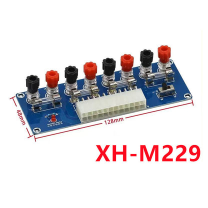 1pcs XH-M229 Desktop PC Power ATX Transfer Board Supply Power Module Precise 24Pin