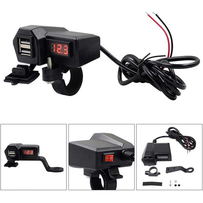 5V2A Small Motorcycle Telescope type Charger Waterproof USB Motor Charger