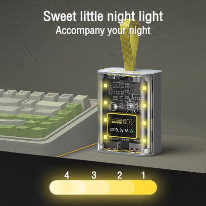 18650 Battery Charger DIY Power Bank Box Fast Charging With Night Light Charge Powerbank Case