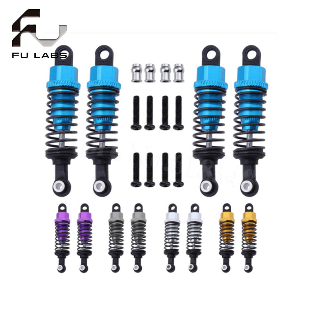 2Pcs Aluminum Shock Absorber Assembled For 1/18 WLtoys A959 RC Car A969 A979 K929 A949-55 Upgrade Parts