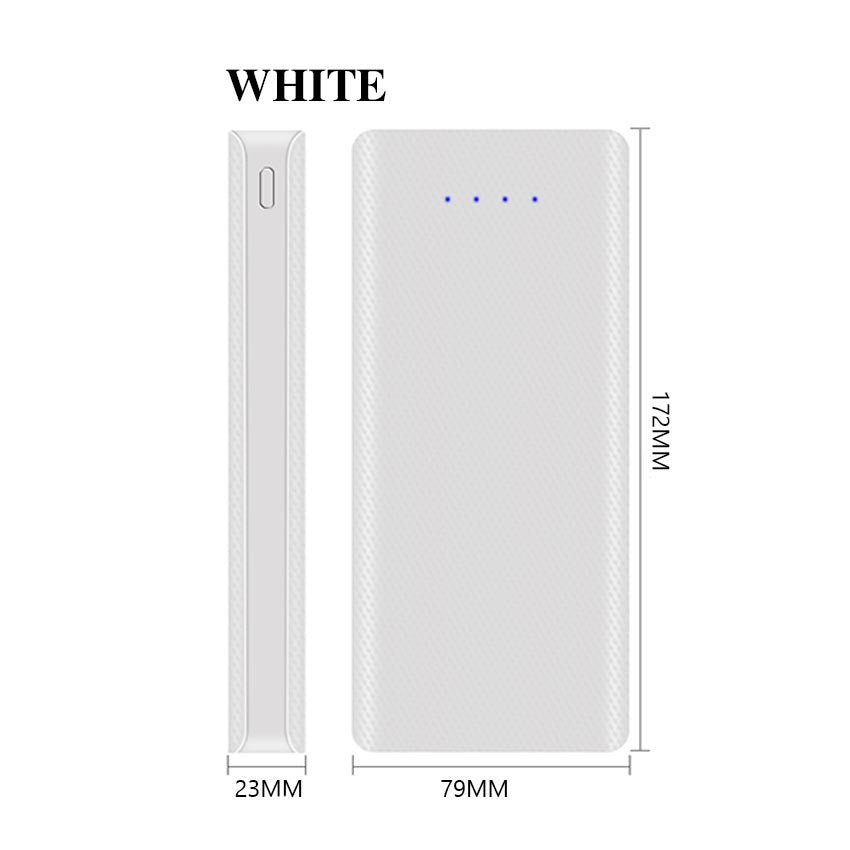 3/8*18650 Power Bank Case Battery Holder Micro Dual USB Type C Charge DIY Shell Battery Storage Box
