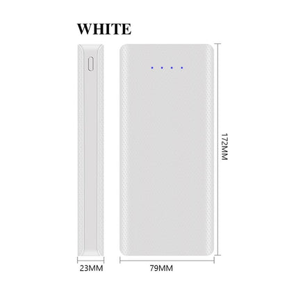 3/8*18650 Power Bank Case Battery Holder Micro Dual USB Type C Charge DIY Shell Battery Storage Box